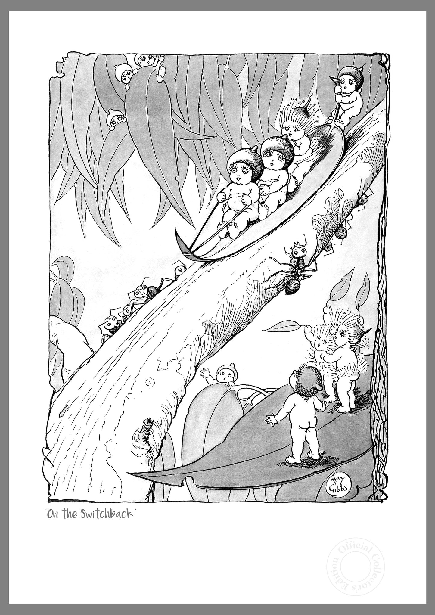 On the Switchback Limited Edition Print