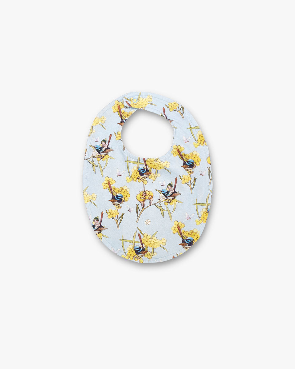 May Gibbs x Walnut Melbourne Brooklyn Bib Morning Wren
