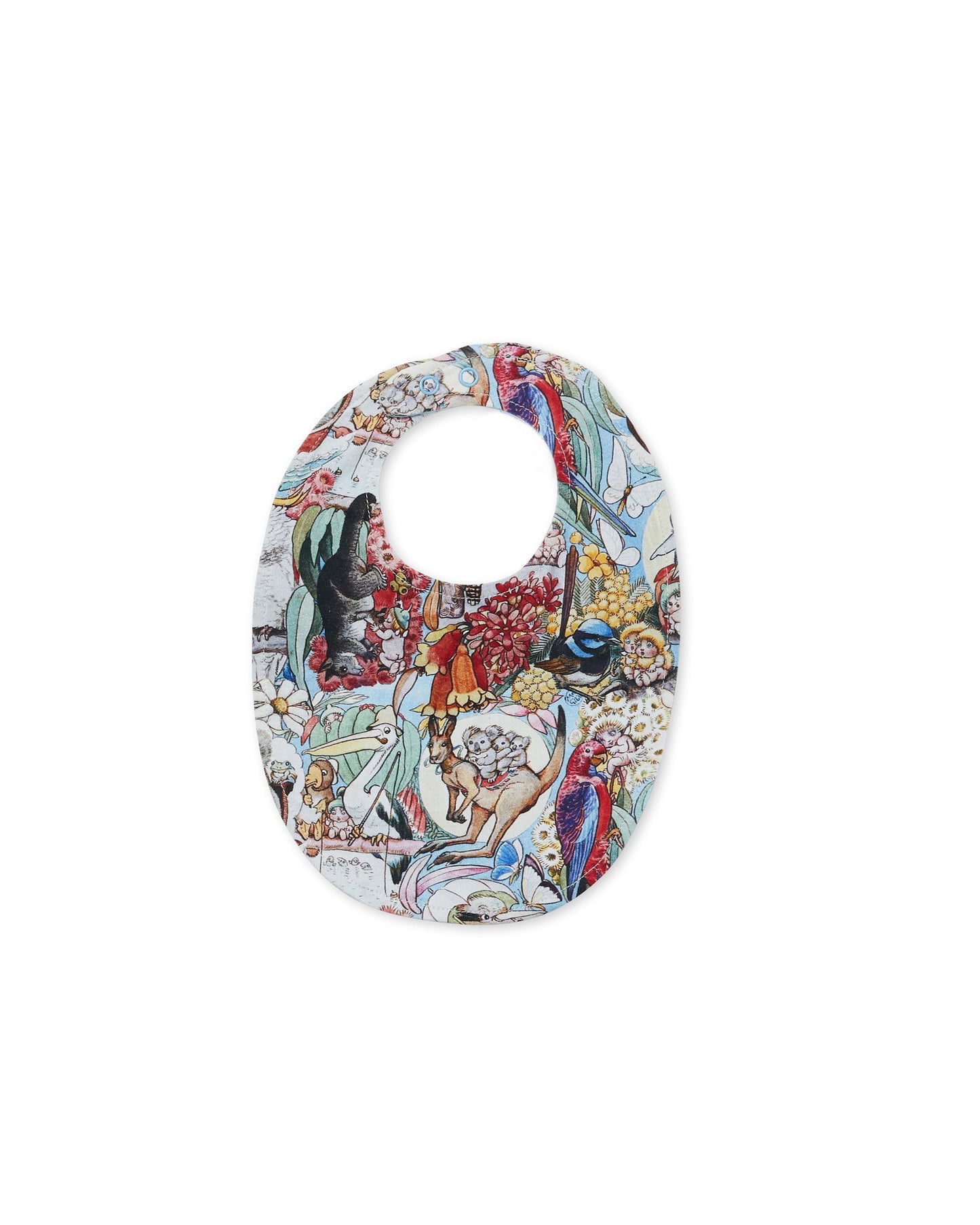 May Gibbs x Walnut Melbourne Brooklyn Organic Cotton Bib Storytime