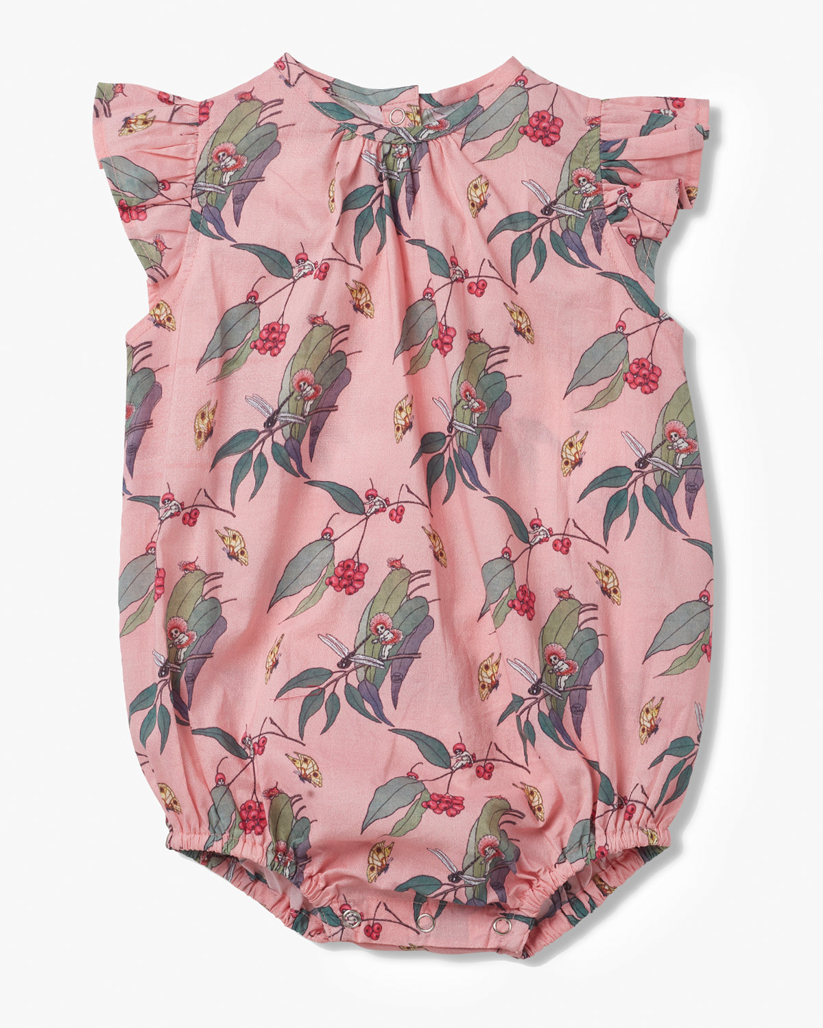 May Gibbs x Walnut Melbourne Daisy Romper Pink Berries