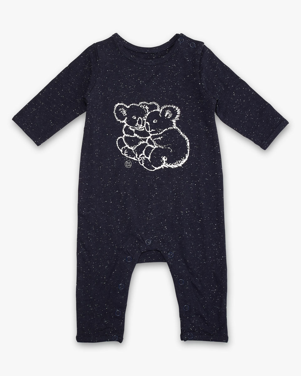 May Gibbs x Walnut Melbourne Scout Onesie Koala Cuddles Navy