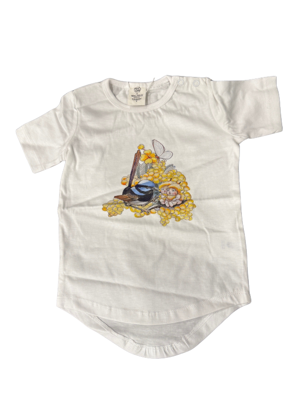 May Gibbs x Walnut Melbourne Frankie Tee Wattle Wren