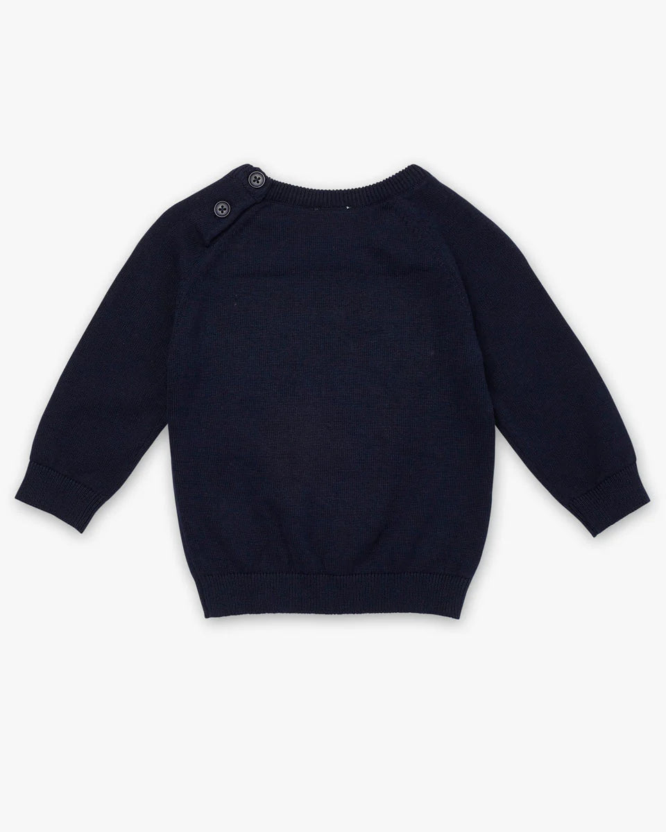 May Gibbs x Walnut Melbourne Cuddle Knit Jumper Bush Baby Blue