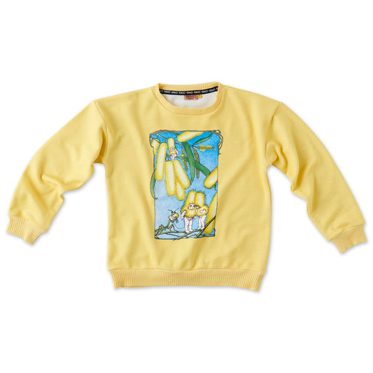 May Gibbs x Kip&Co Blue Skies Adult Sweater