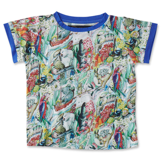 May Gibbs X Kip&Co Bush Friends Kids Tshirt