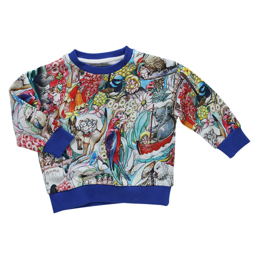 May Gibbs X Kip&Co Bush Friends Kids Sweater