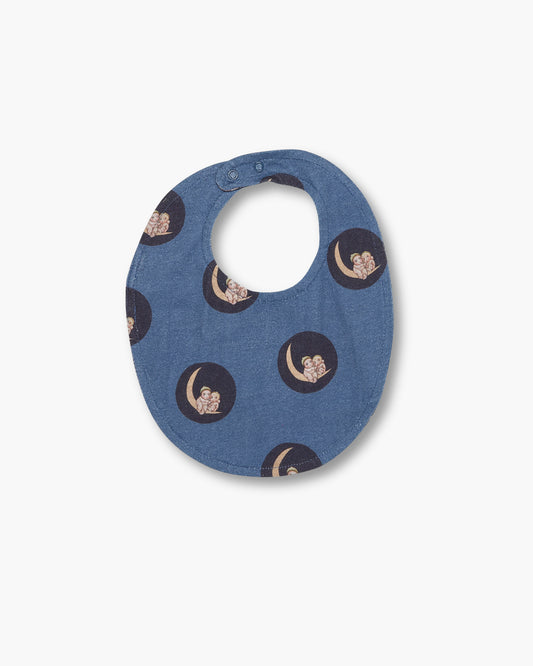 May Gibbs x Walnut Melbourne Brooklyn Bib - Midnight Moon