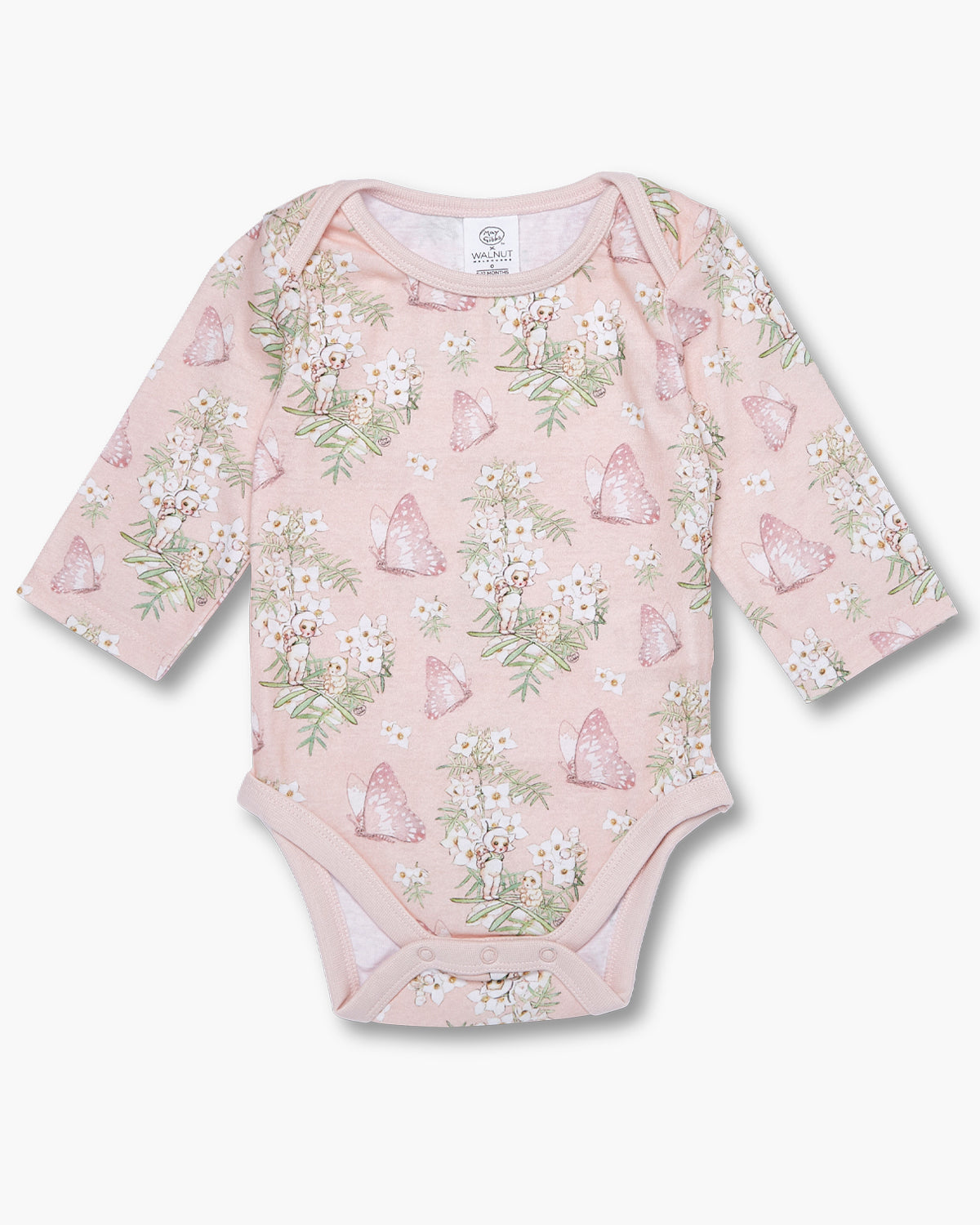 May Gibbs x Walnut Melbourne Winter Onesie- Boronia Babes
