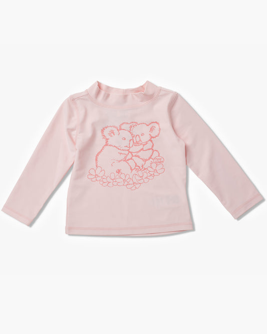 May Gibbs x Walnut Melbourne Cisco Long Rashie Koala Pink