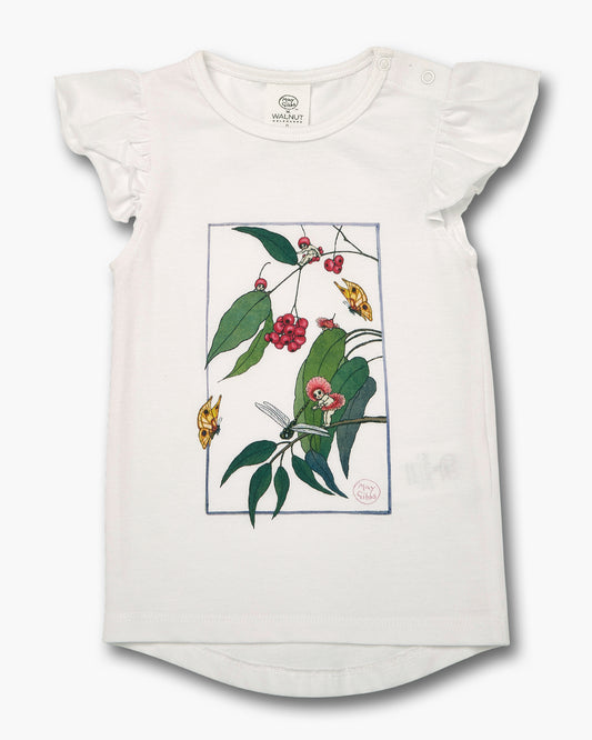 May Gibbs x Walnut Melbourne Eloise Frill Tee Berries