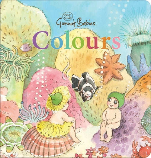 May Gibbs Gumnut Babies: Colours Board Book