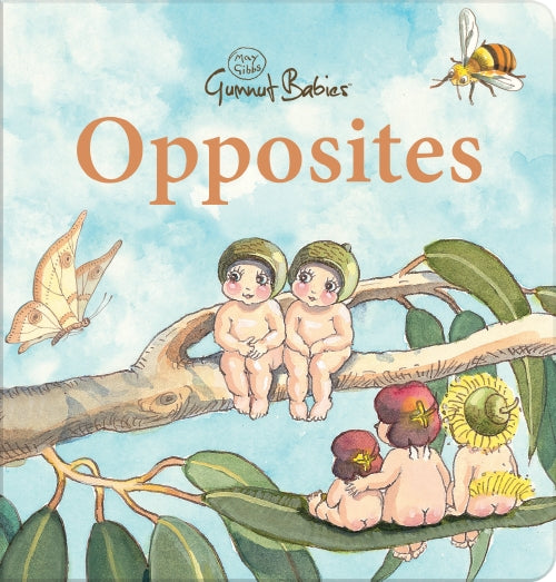 May Gibbs Gumnut Babies: Opposites Board Book