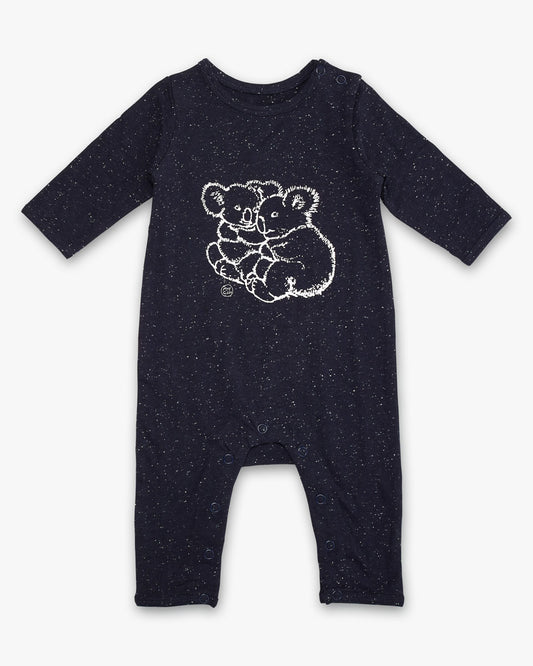 May Gibbs x Walnut Melbourne Scout Onesie Koala Cuddles Navy