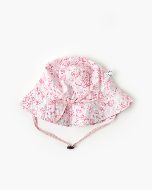 May Gibbs x Walnut Melbourne Sarah Soft Hat Fairy Floss